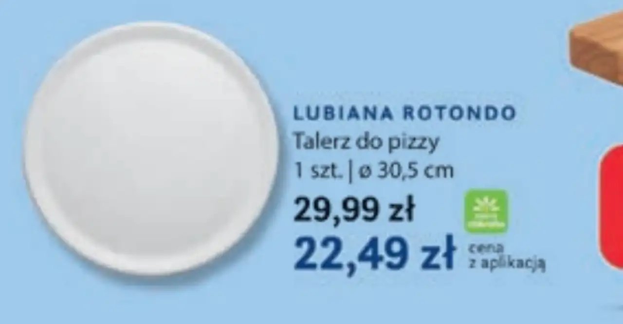 LUBIANA ROTONDO Talerz do pizzy 1 szt. | o 30,5 cm