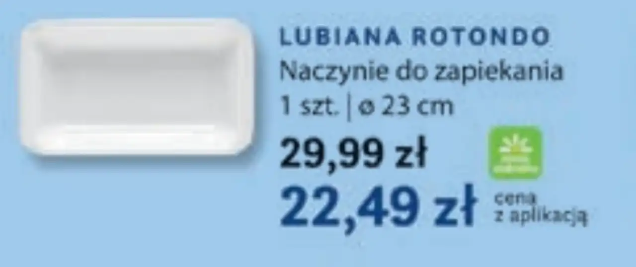 LUBIANA ROTONDO Naczynie do zapiekania 1 szt. | o 23 cm