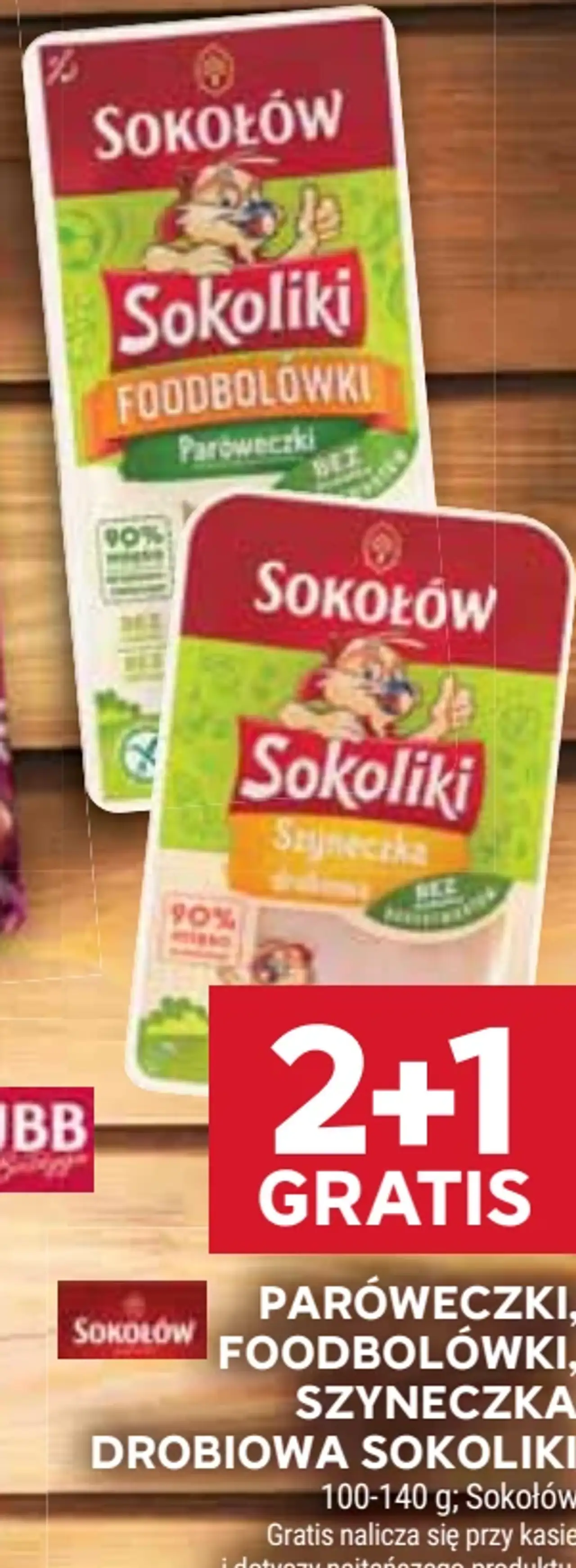 Sokoliki Foodbolówki, Szyneczka drobiowa Sokołów
