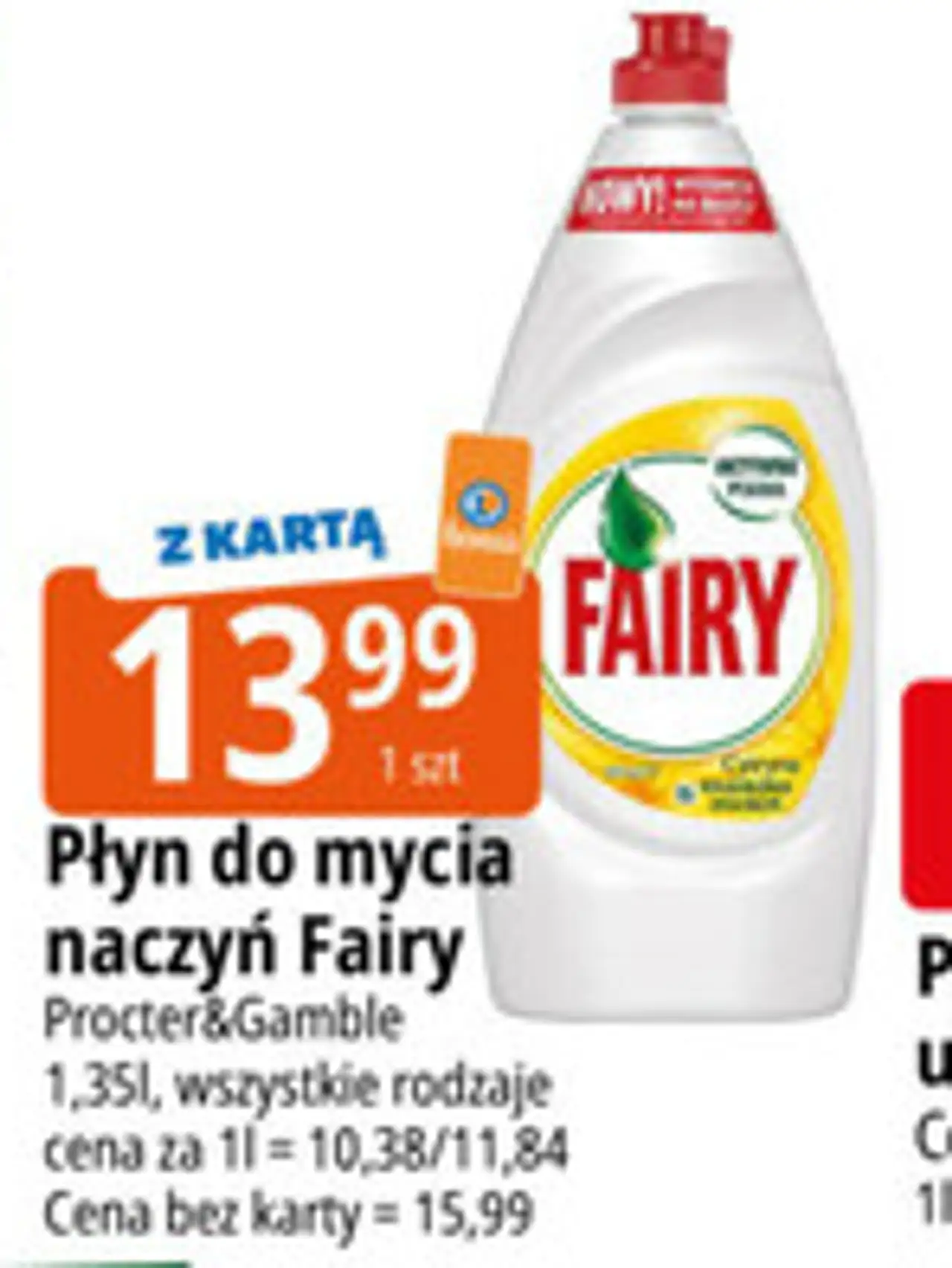 Płyn do mycia naczyń Fairy