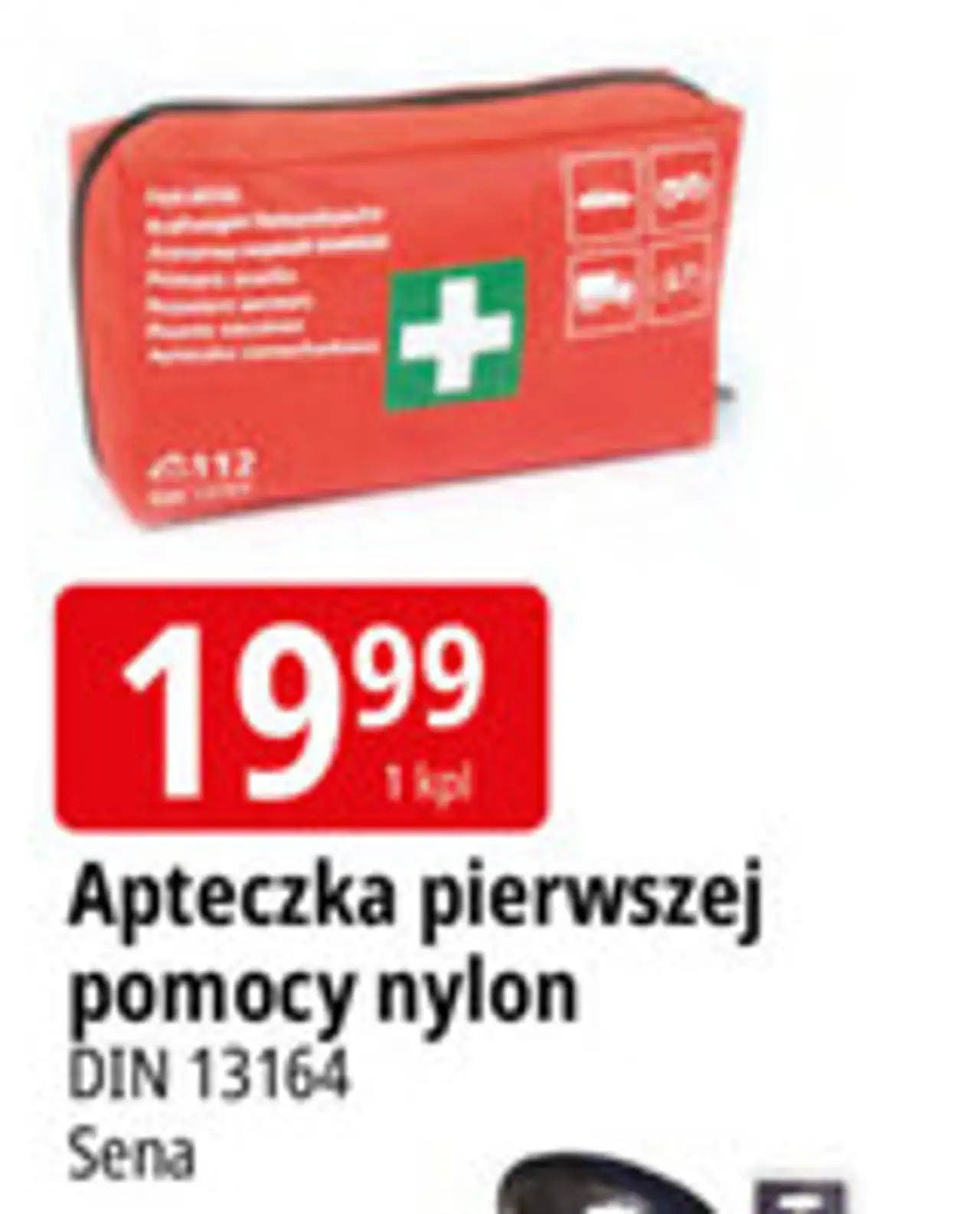 Apteczka pierwszej pomocy nylon DIN 13164 Sena