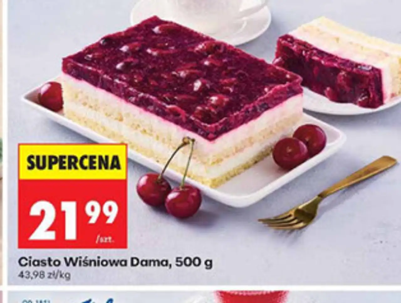 Ciasto Wiśniowa Dama