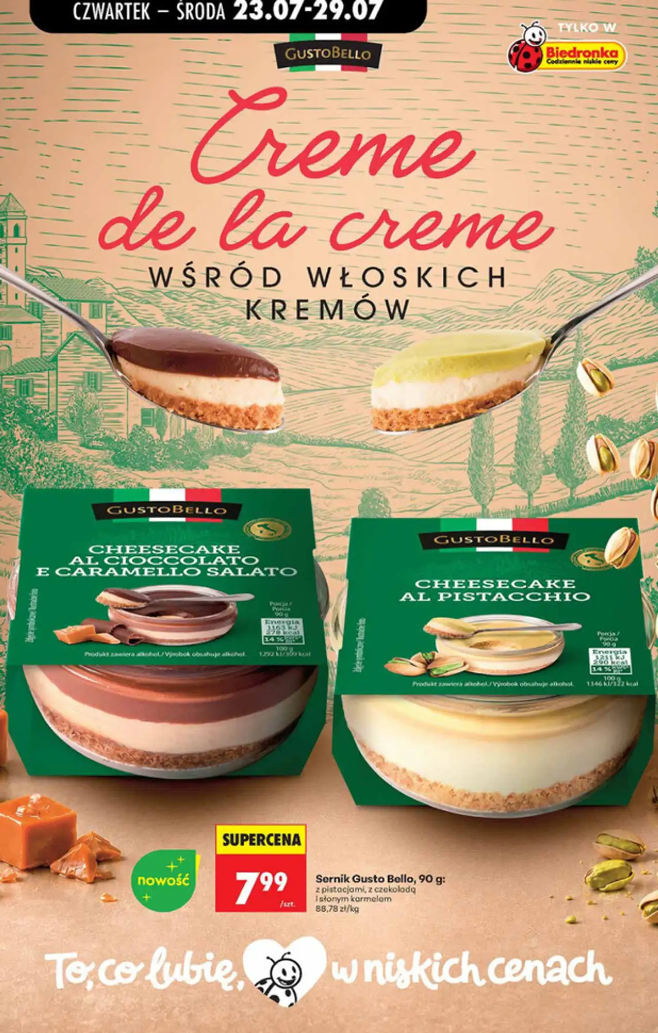 Sernik Gusto Bello 90 g
