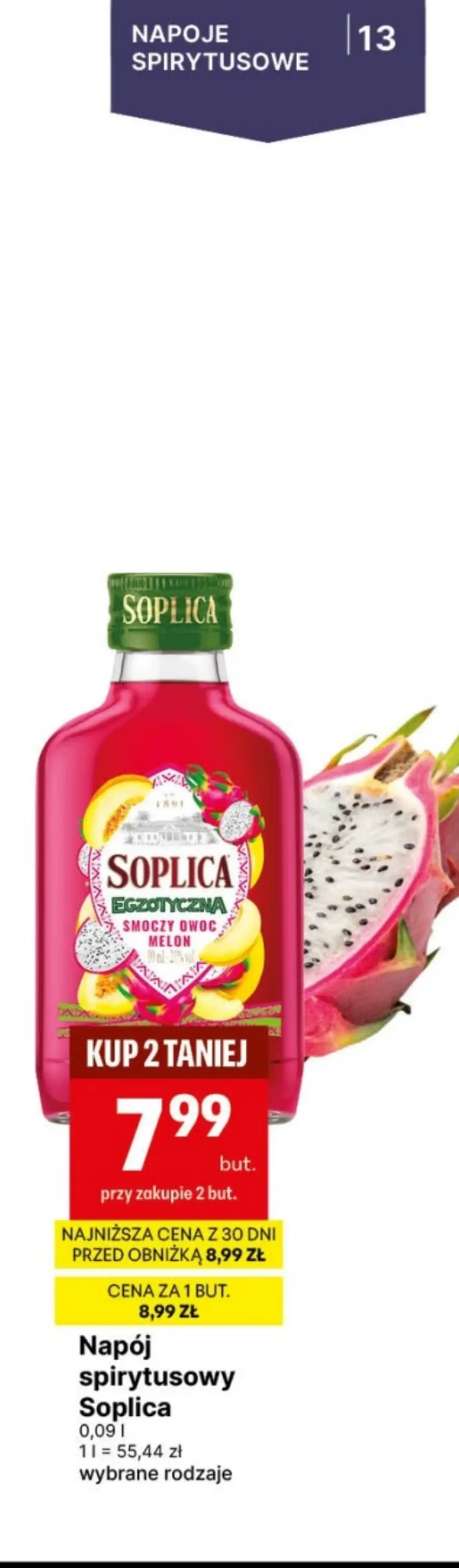 Napój spirytusowy Soplica