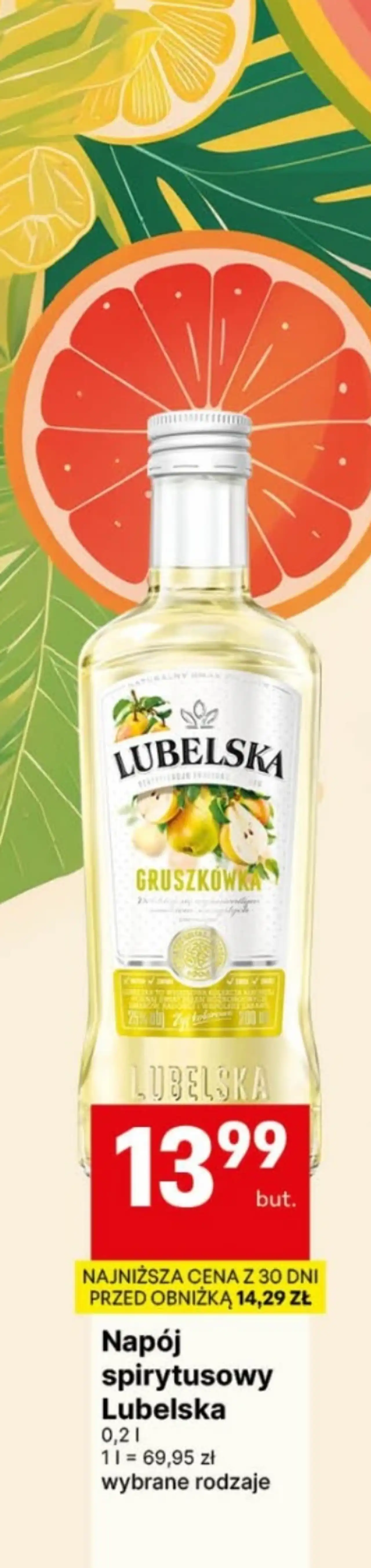 Napój spirytusowy Lubelska