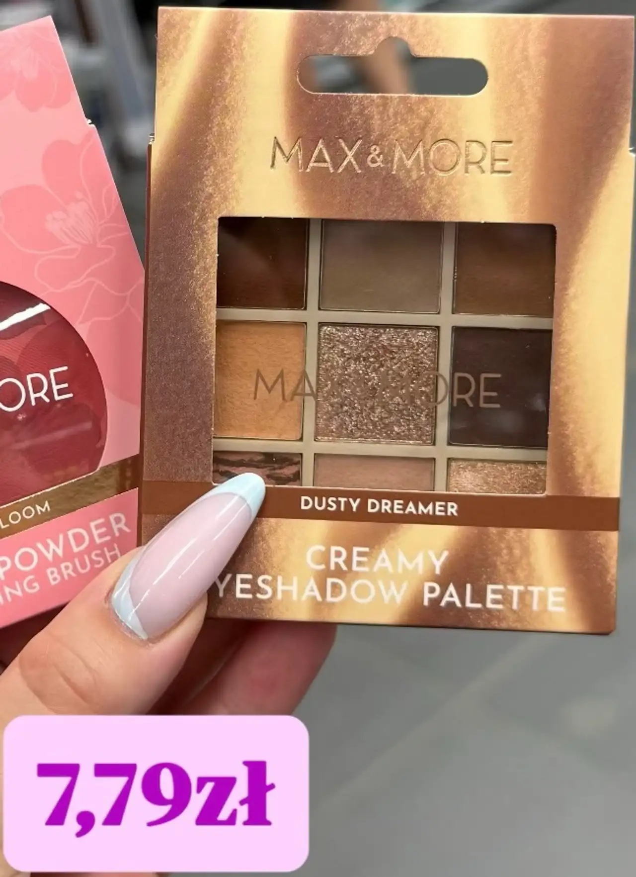 Paleta cieni do powiek Max & More Creamy Eyeshadow Palette Dusty Dreamer