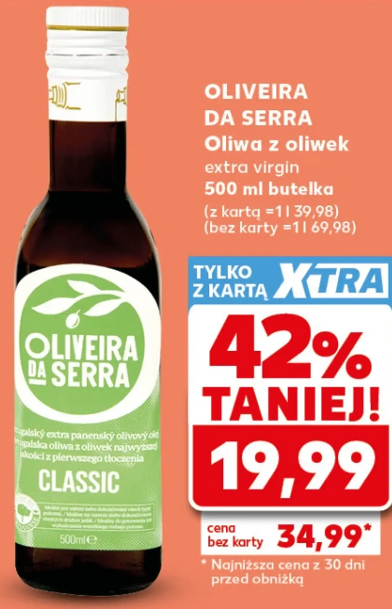 Oliveira Da Serra Oliwa z oliwek extra virgin
