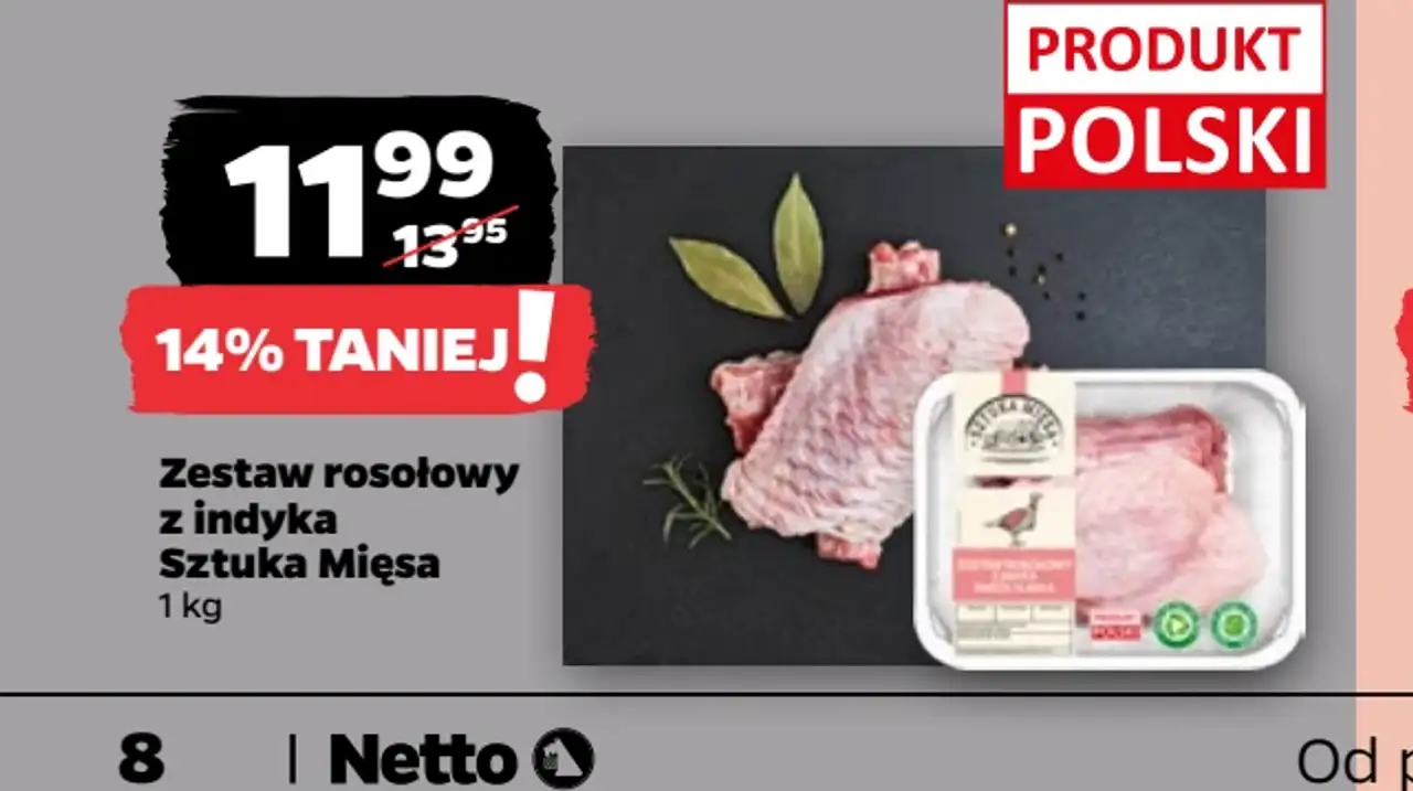 Zestaw rosołowy z indyka Sztuka Mięsa