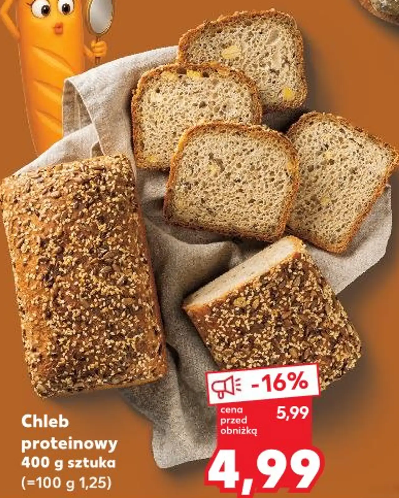 Chleb proteinowy
