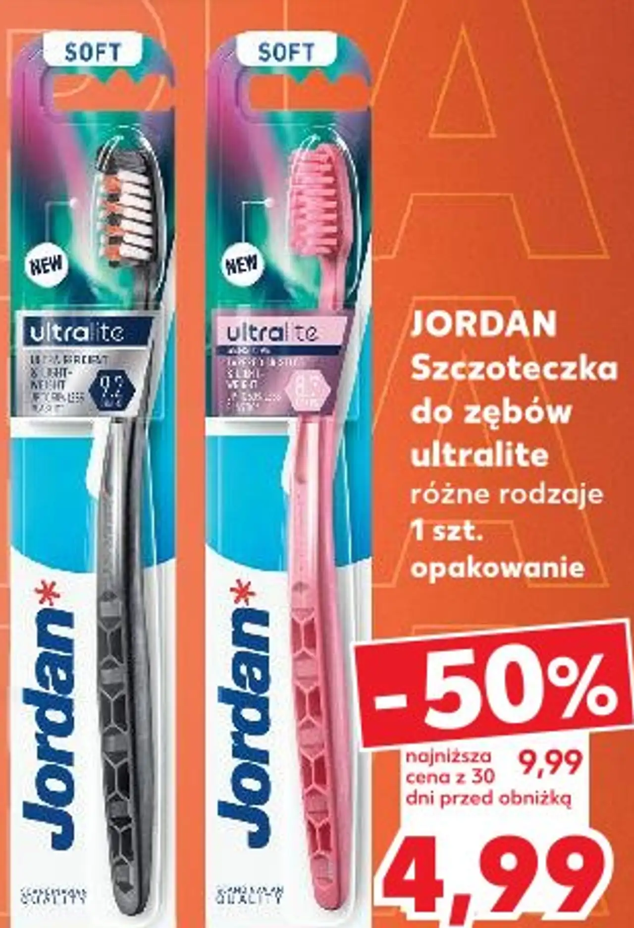 JORDAN Szczoteczka do zębów ultralite
