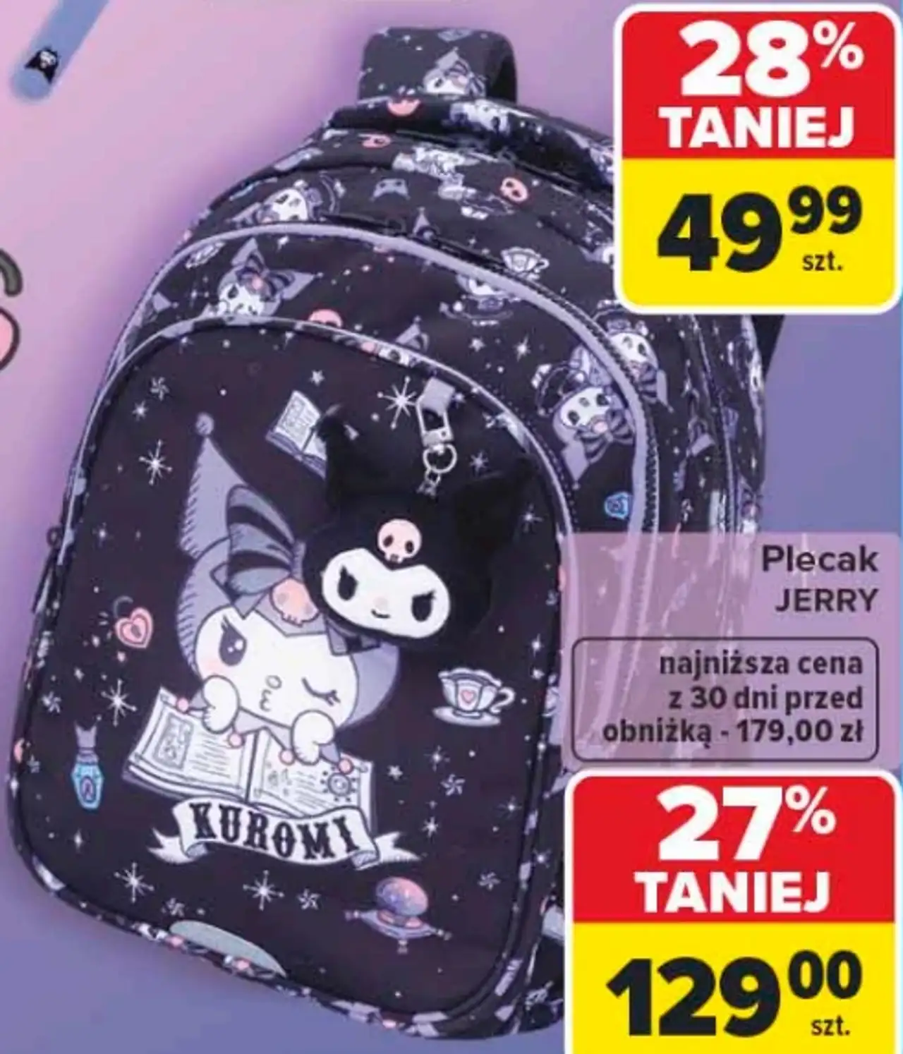 Plecak JERRY Kuromi CoolPack