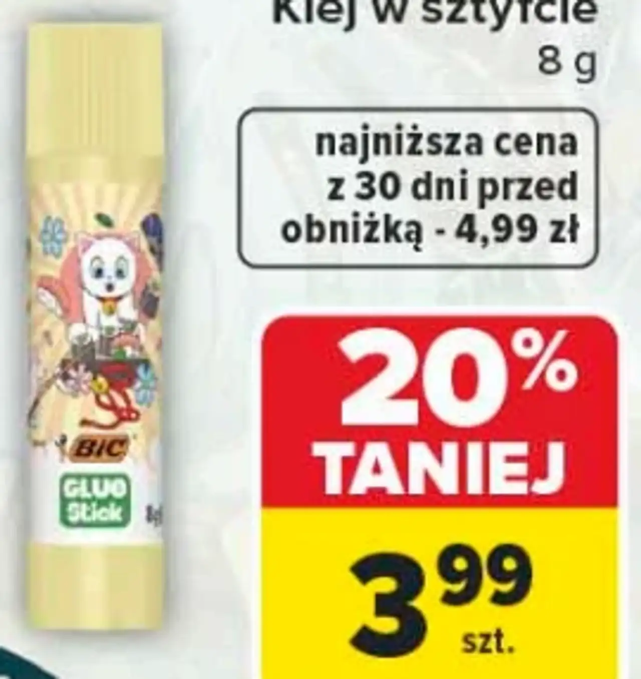 Klej w sztyfcie BIC 8 g