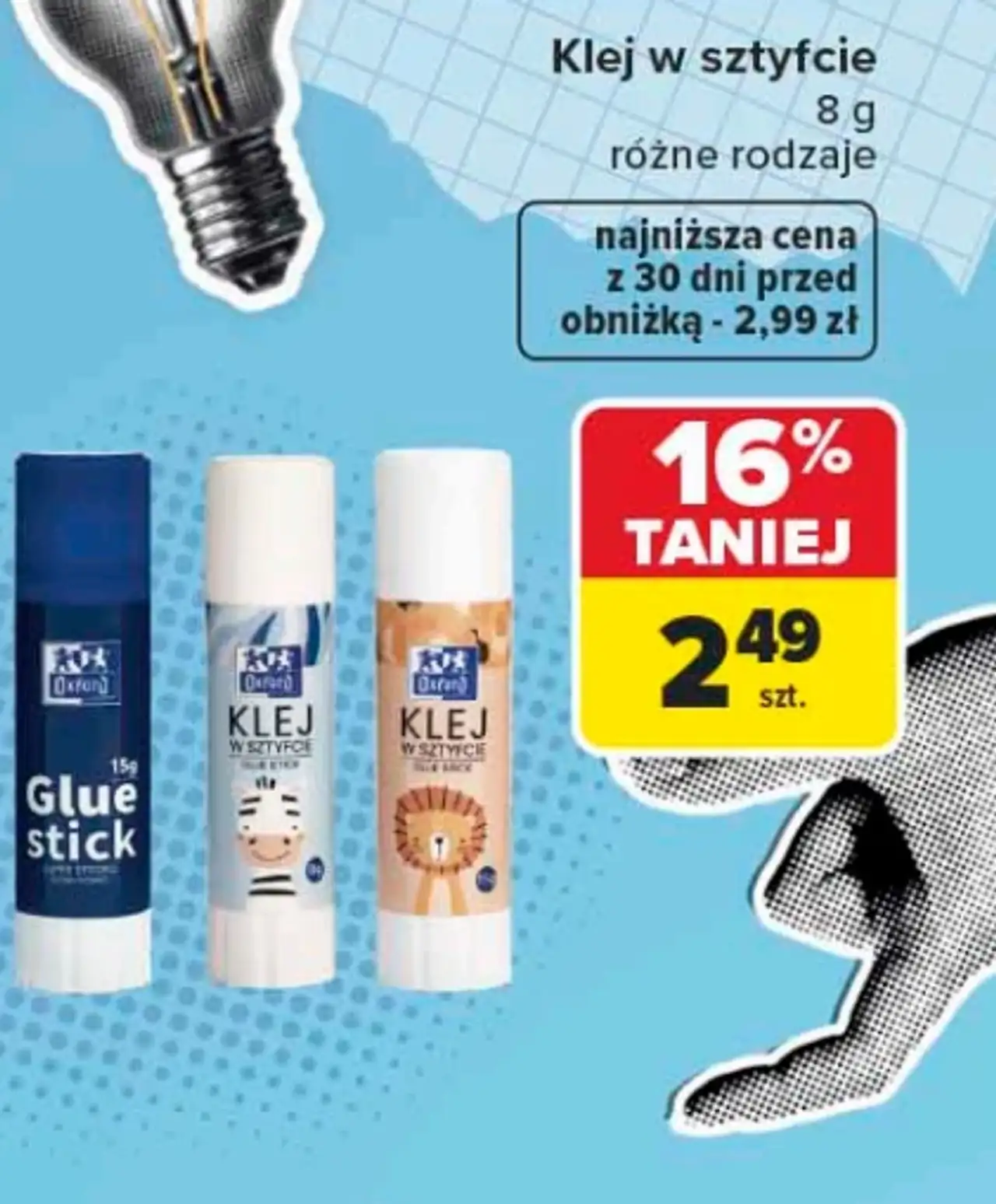 Klej w sztyfcie Oxford 8 g