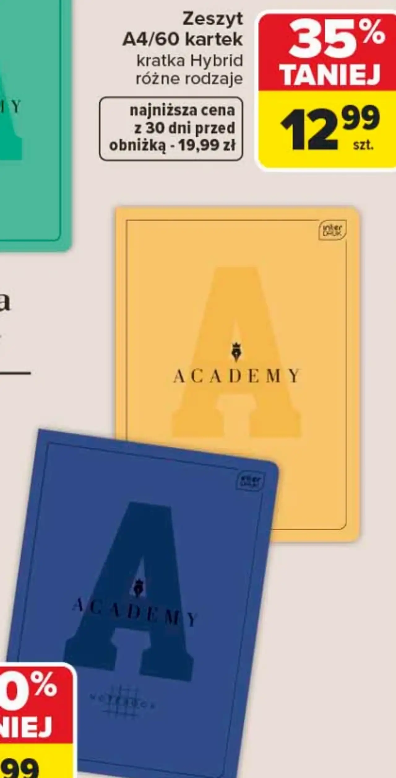 Zeszyt Interdruk Academy A4/60 kartek