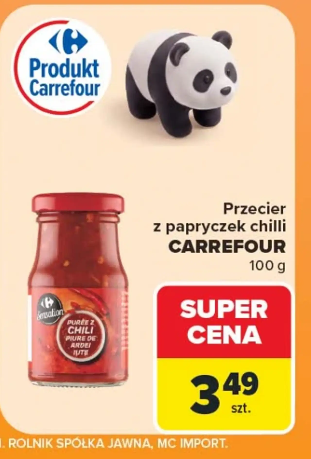 Przecier z papryczek chilli Carrefour