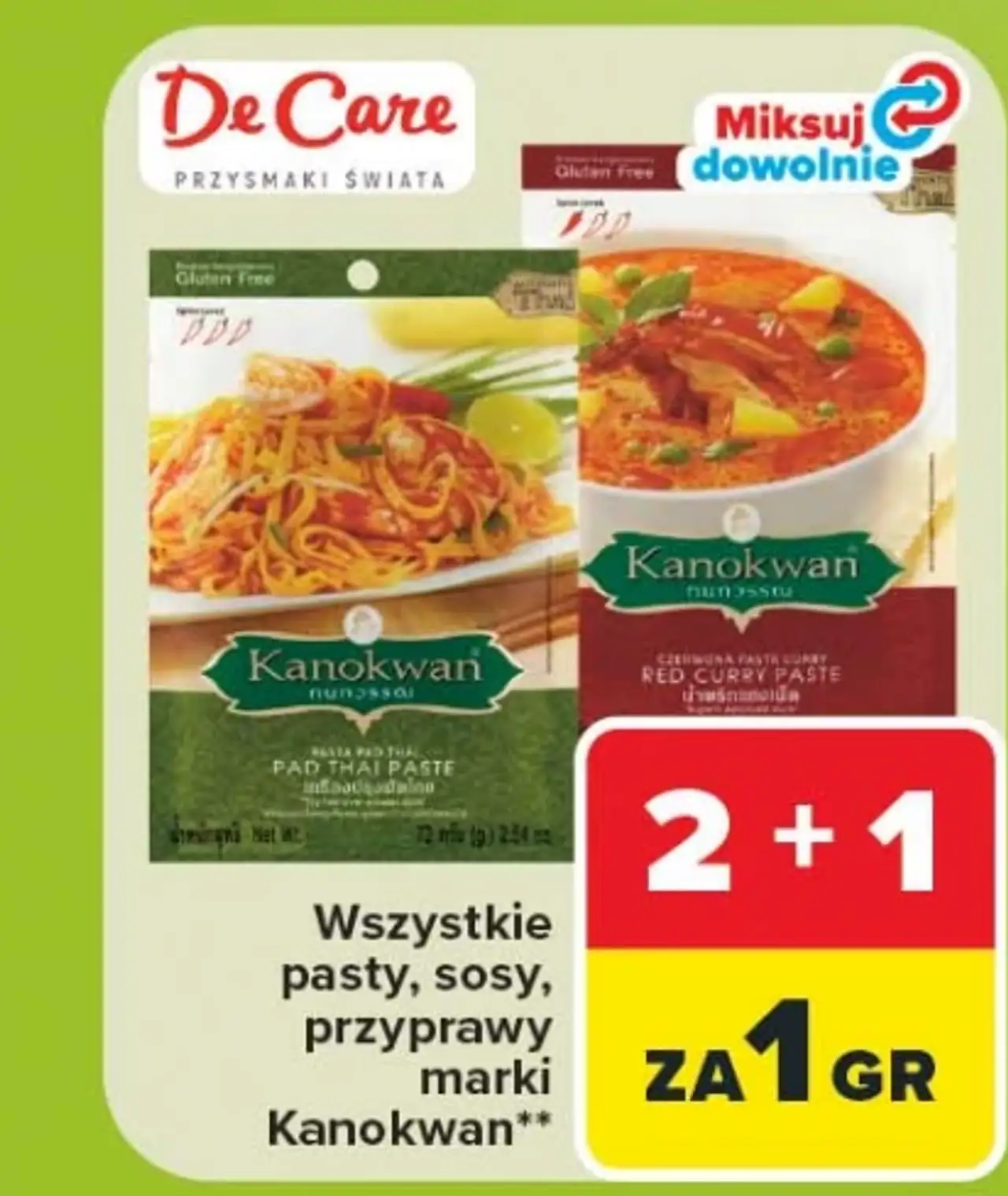 Wszystkie pasty, sosy, przyprawy marki Kanokwan