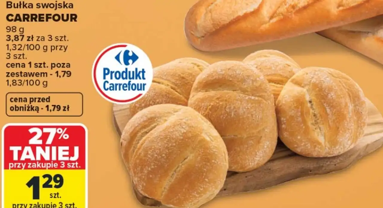 Bułka swojska CARREFOUR