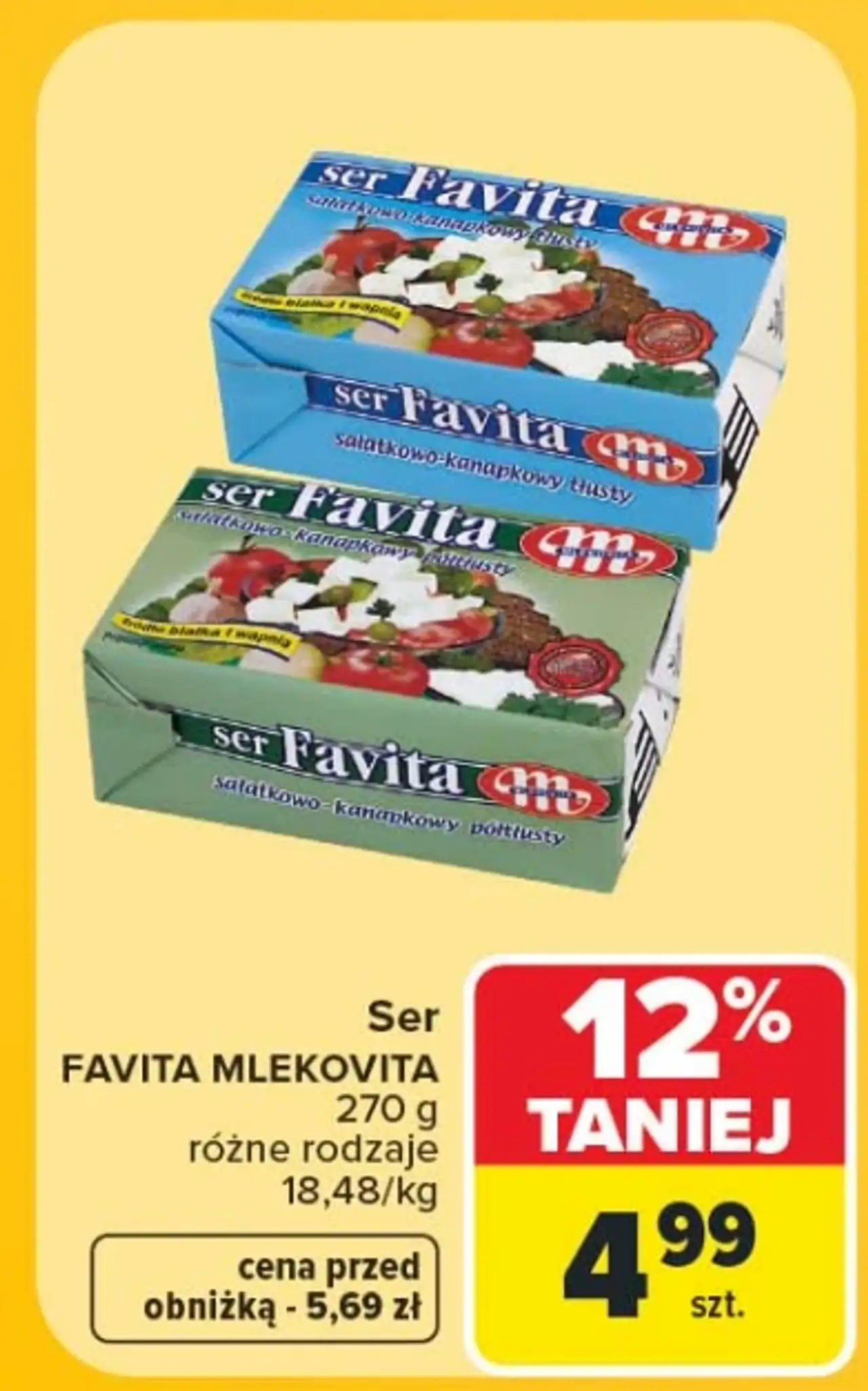 Ser Favita Mlekovita 270 g