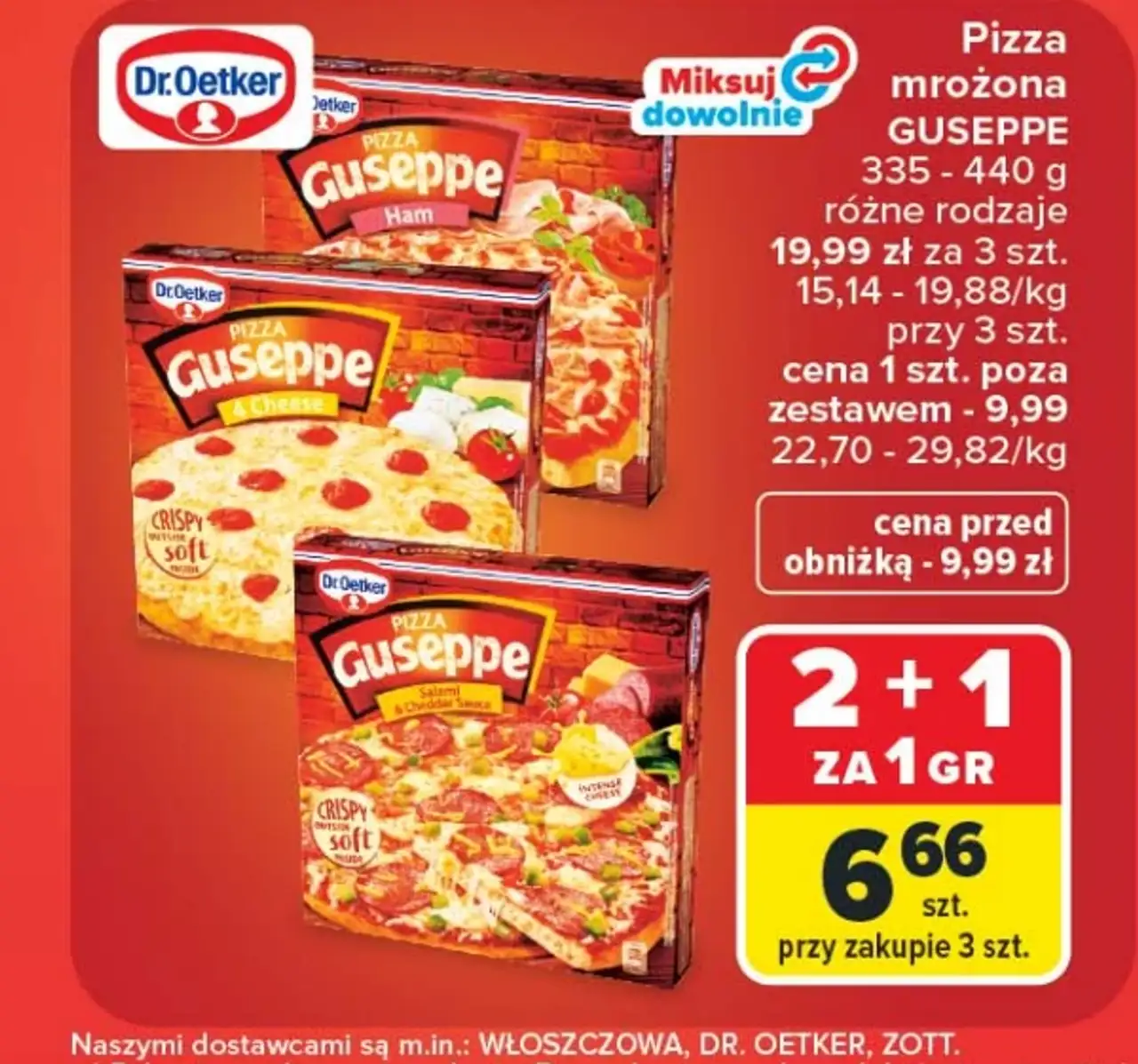 Pizza mrożona Dr. Oetker Guseppe