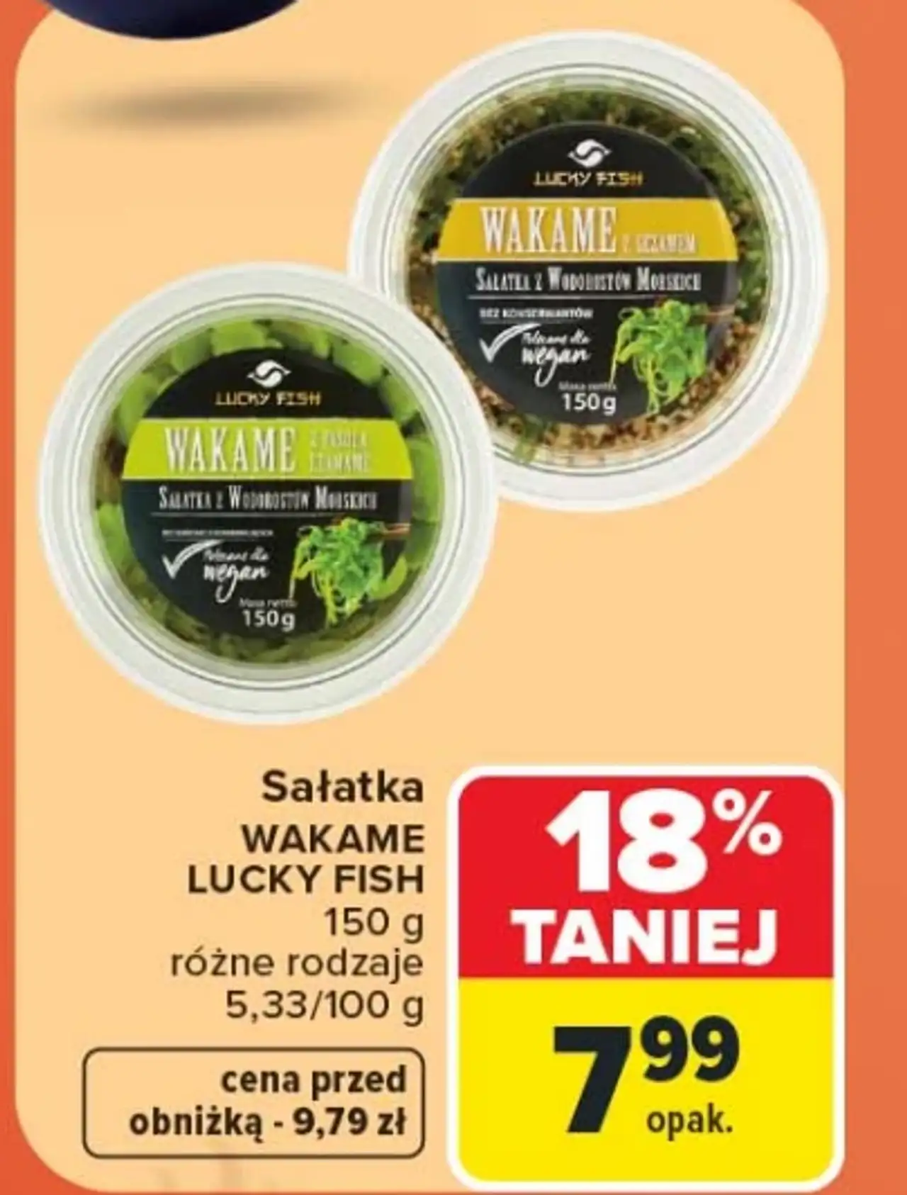 Sałatka Wakame Lucky Fish
