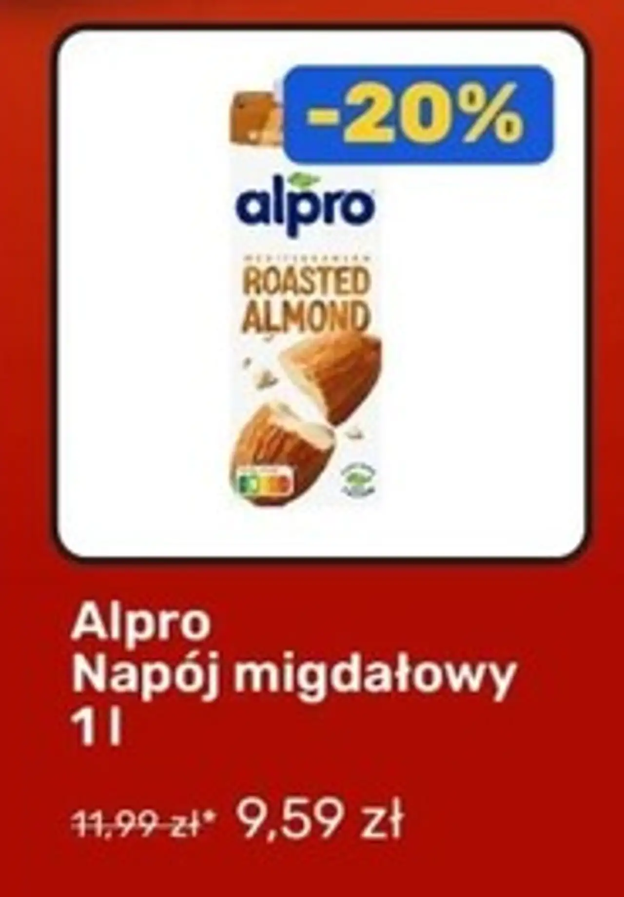 Napój migdałowy Alpro