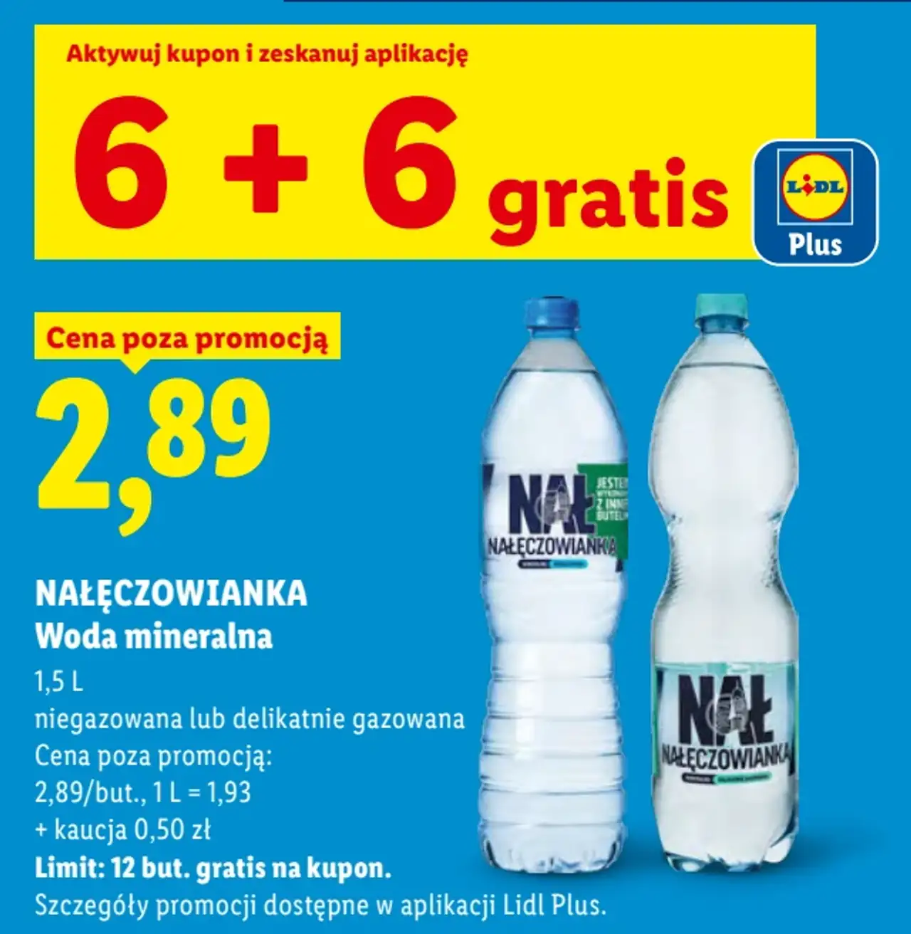 NAŁĘCZOWIANKA Woda mineralna