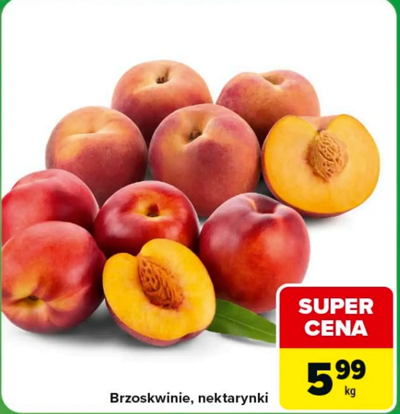Brzoskwinie, nektarynki