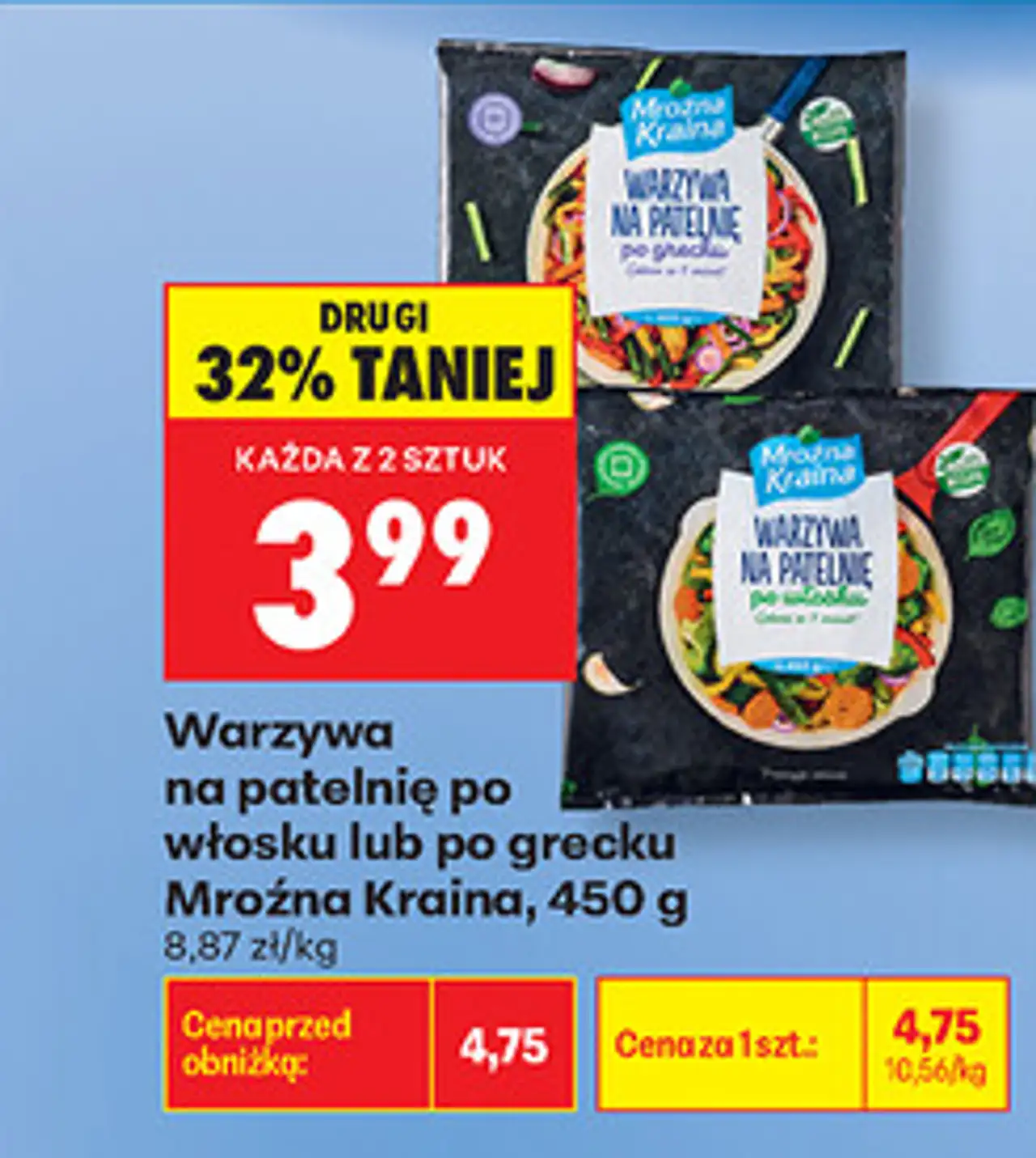 Warzywa na patelnię po włosku lub po grecku Mroźna Kraina