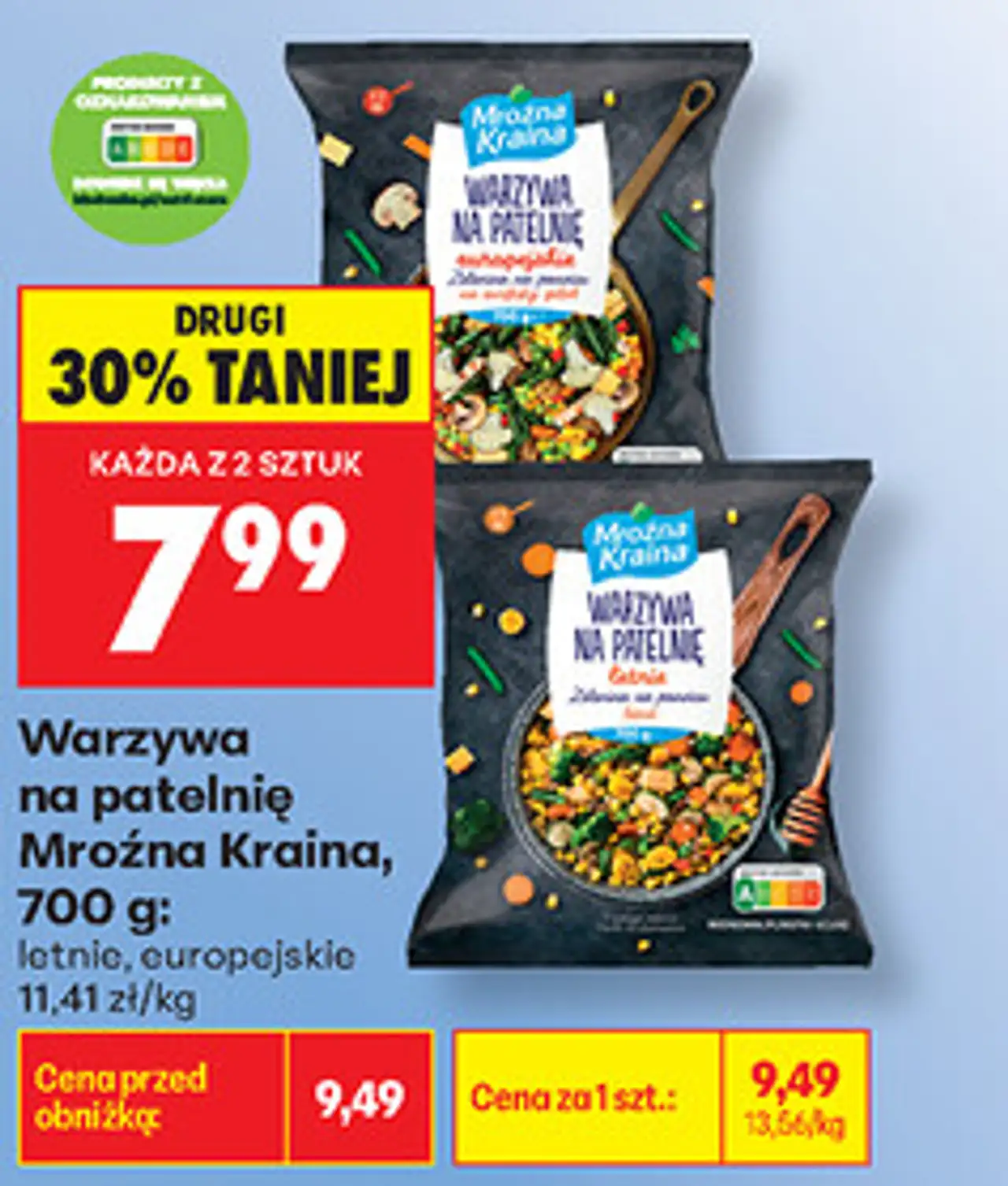 Warzywa na patelnię Mroźna Kraina