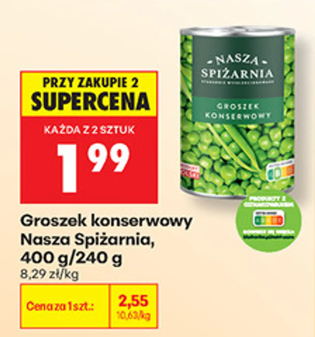 Groszek konserwowy Nasza Spiżarnia