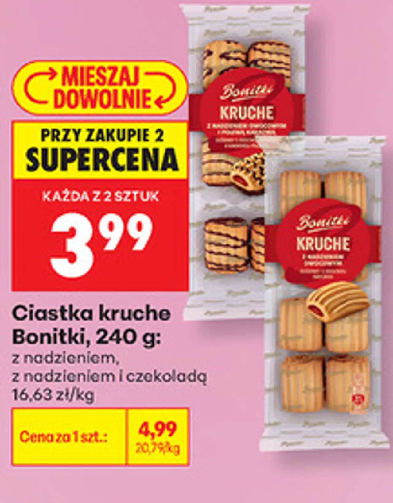 Ciastka kruche Bonitki