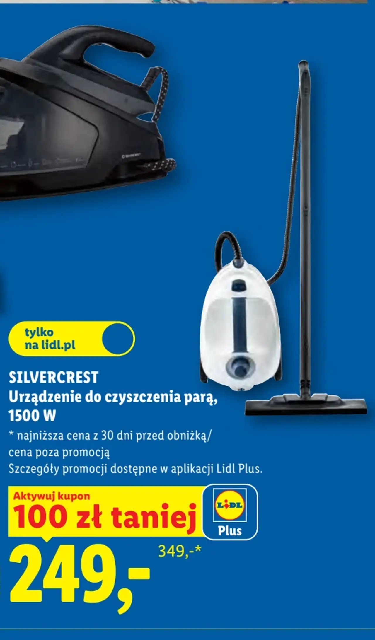 SILVERCREST Urządzenie do czyszczenia parą, 1500 W