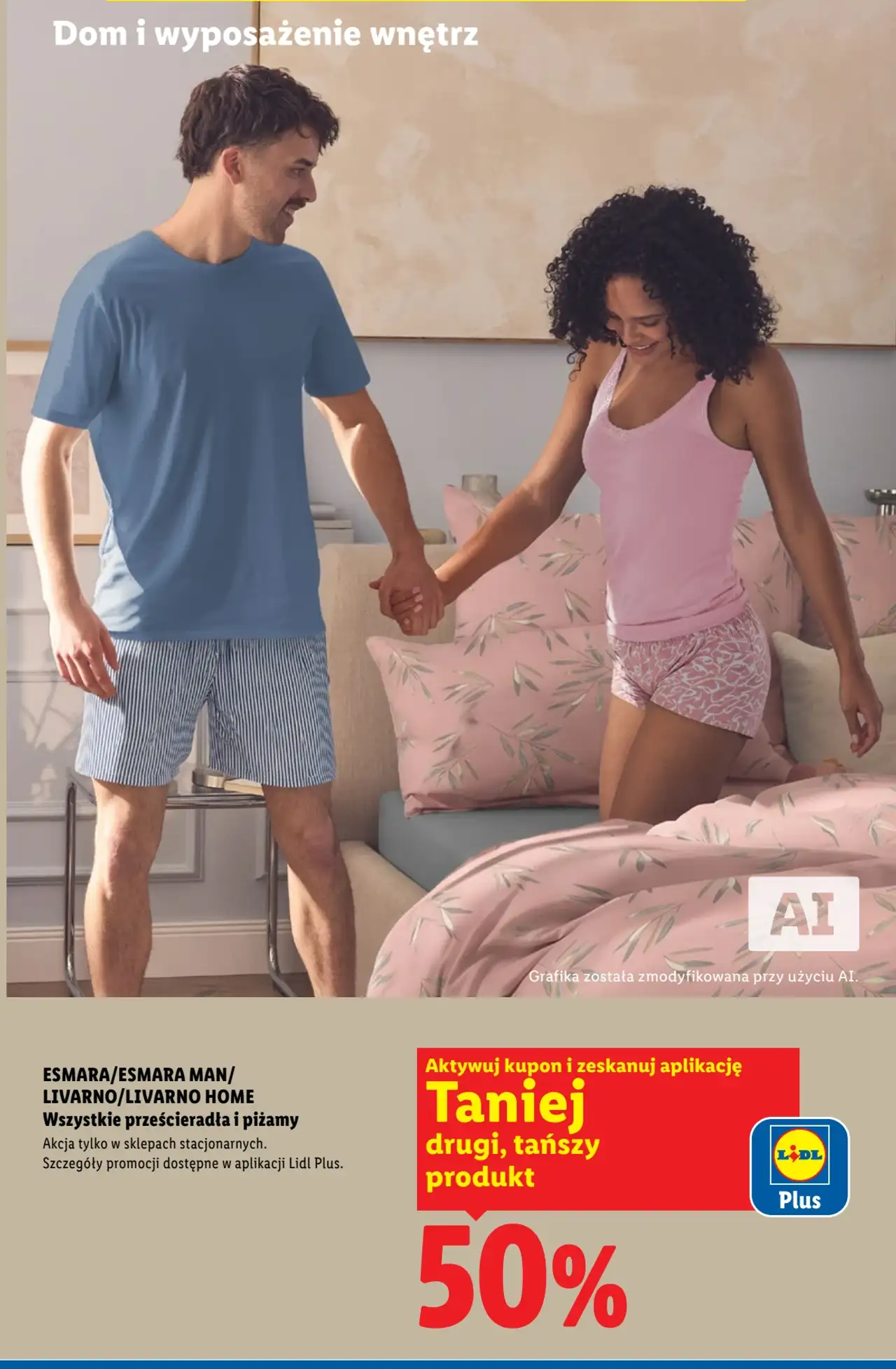 Wszystkie prześcieradła i piżamy Esmara, Esmara Man, Livarno, Livarno Home