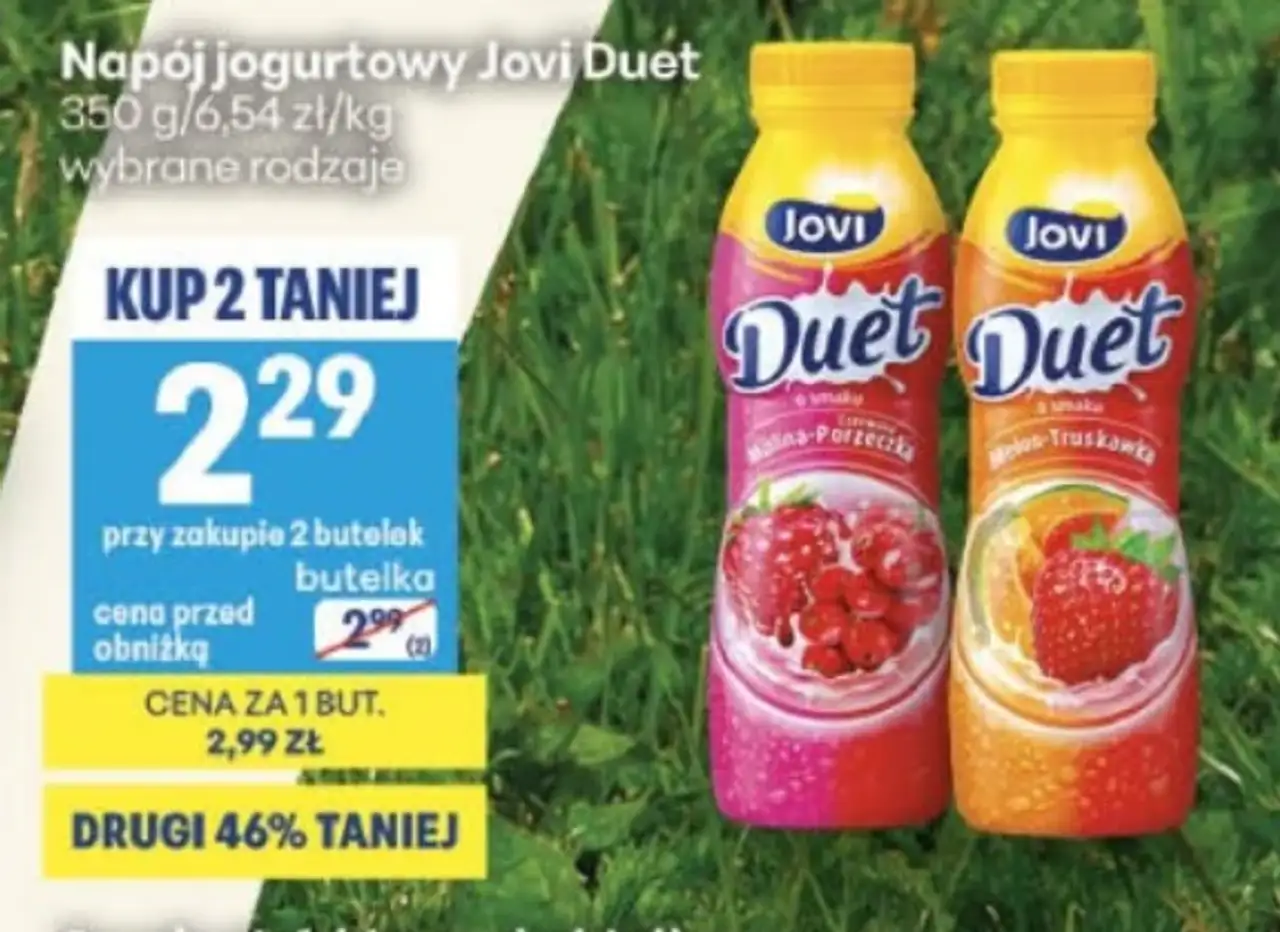 Napój jogurtowy Jovi Duet
