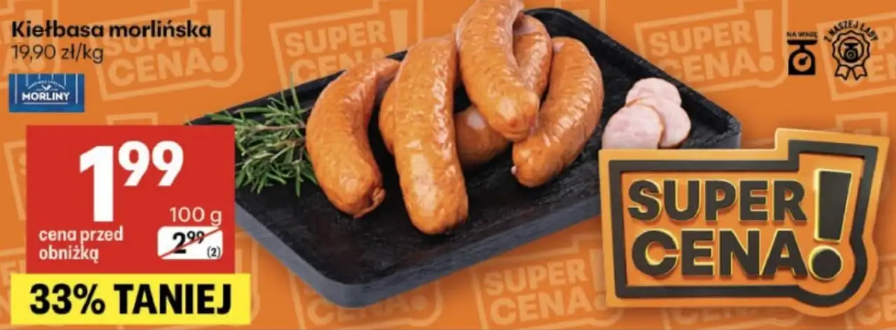 Kiełbasa morlińska Morliny