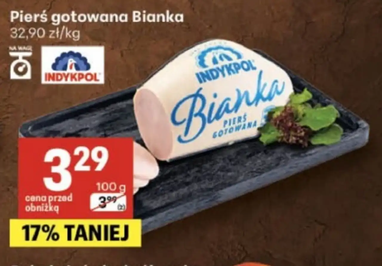 Pierś gotowana Bianka Indykpol