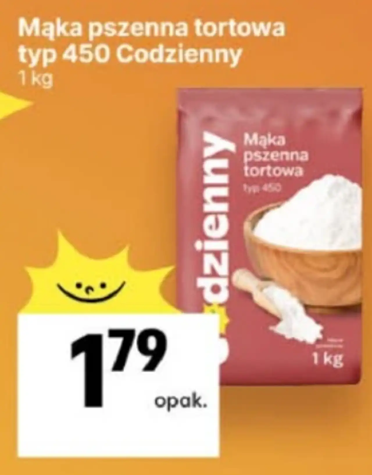 Mąka pszenna tortowa typ 450 Codzienny
