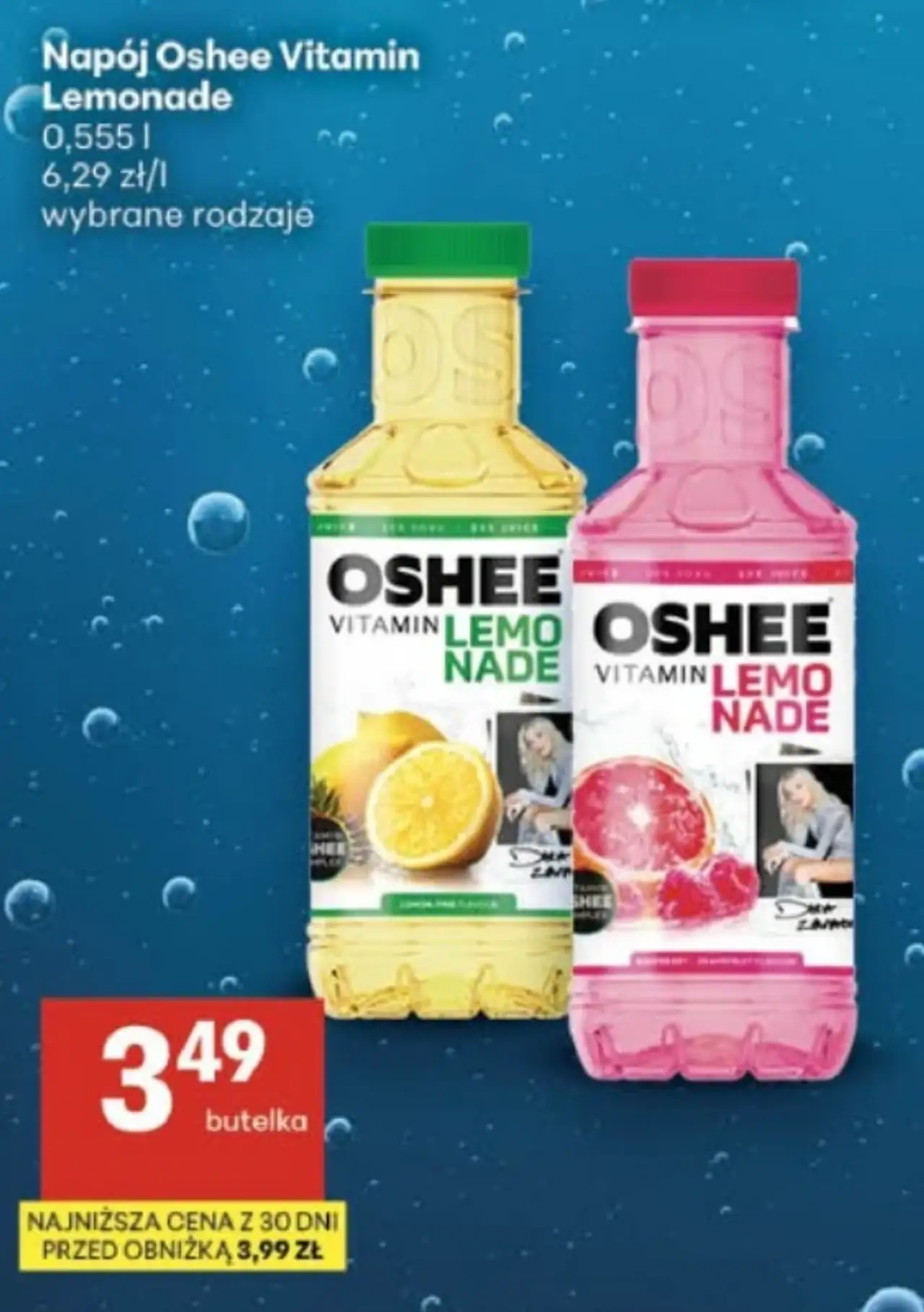 Napój Oshee Vitamin Lemonade