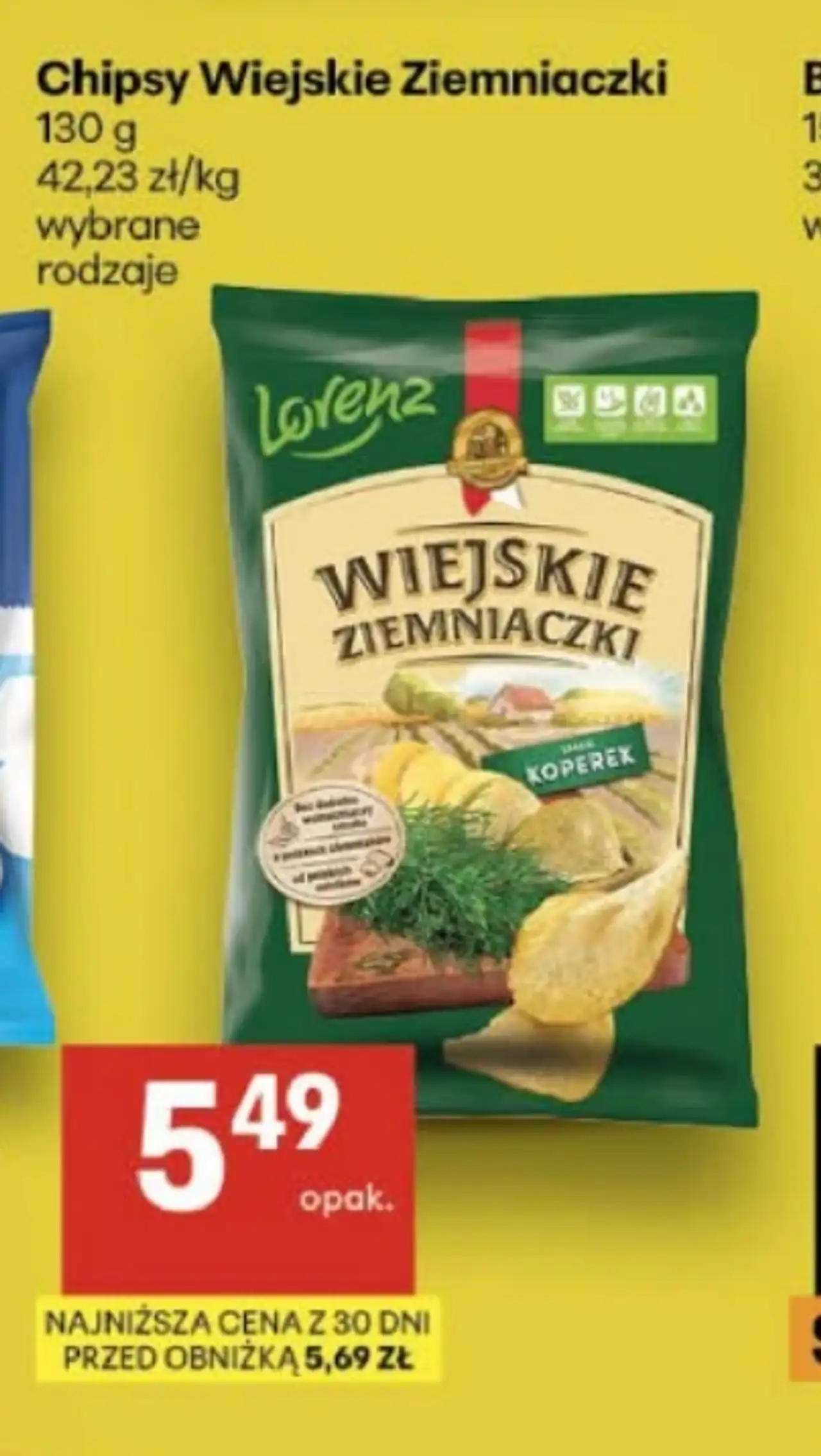 Chipsy Wiejskie Ziemniaczki Lorenz