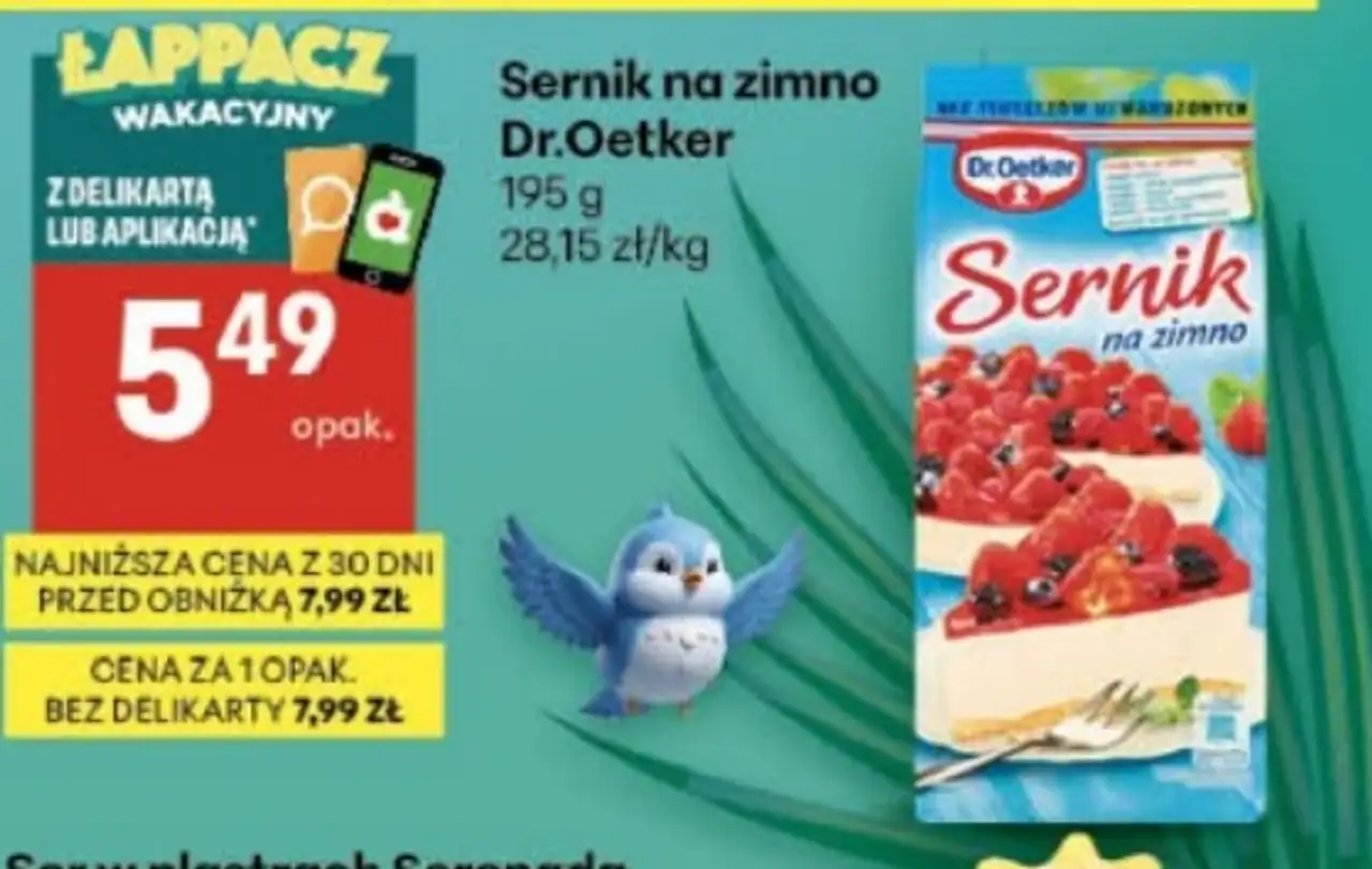 Sernik na zimno Dr. Oetker