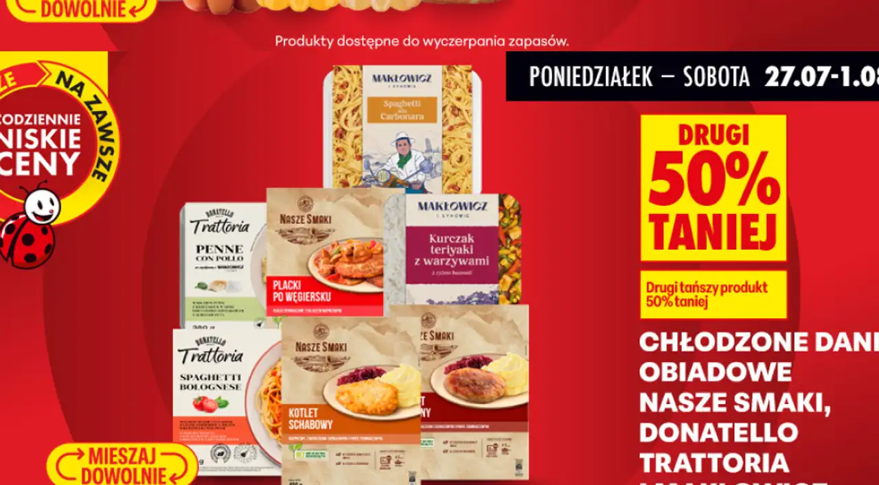 Chłodzone dania obiadowe Nasze Smaki, Donatello Trattoria, Makłowicz