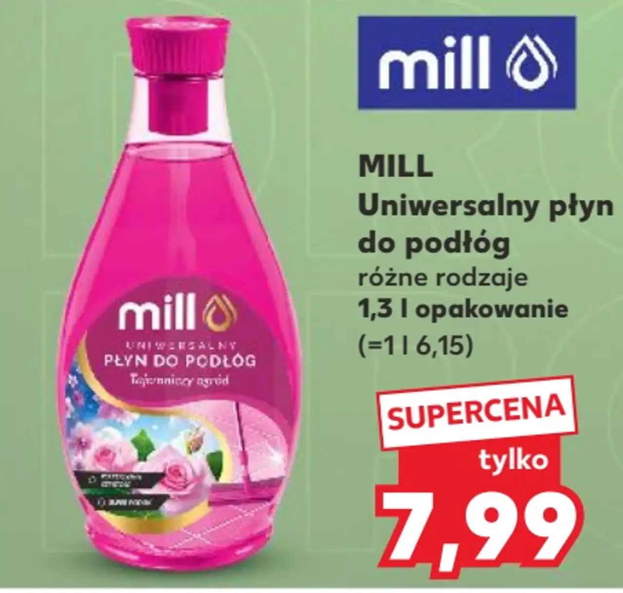 Uniwersalny płyn do podłóg Mill