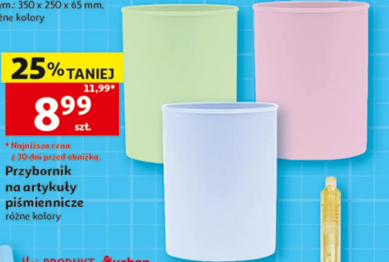 Przybornik na artykuły piśmiennicze