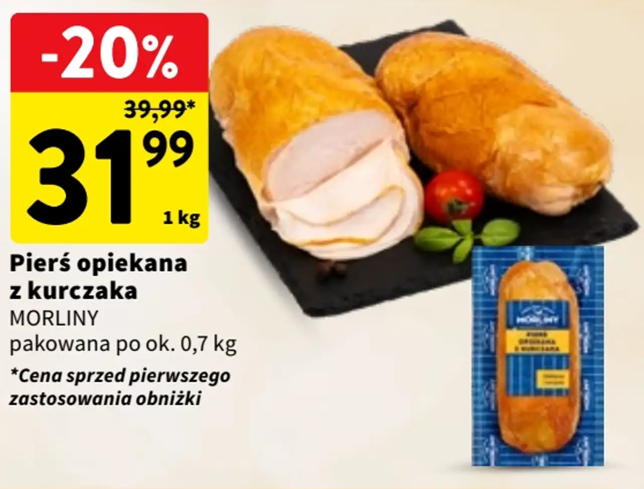 Pierś opiekana z kurczaka Morliny
