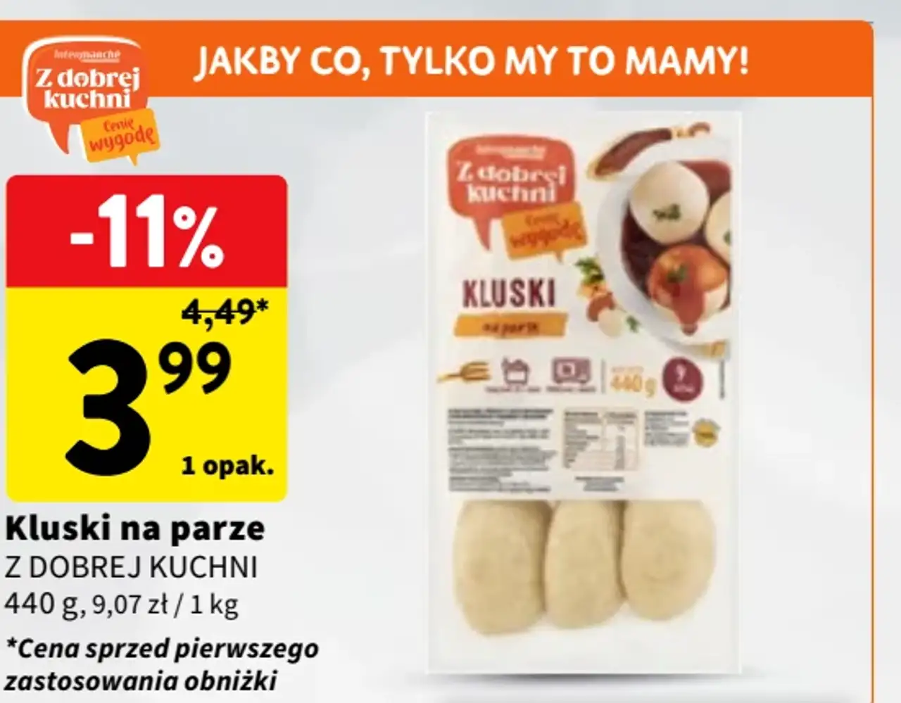 Kluski na parze Z Dobrej Kuchni