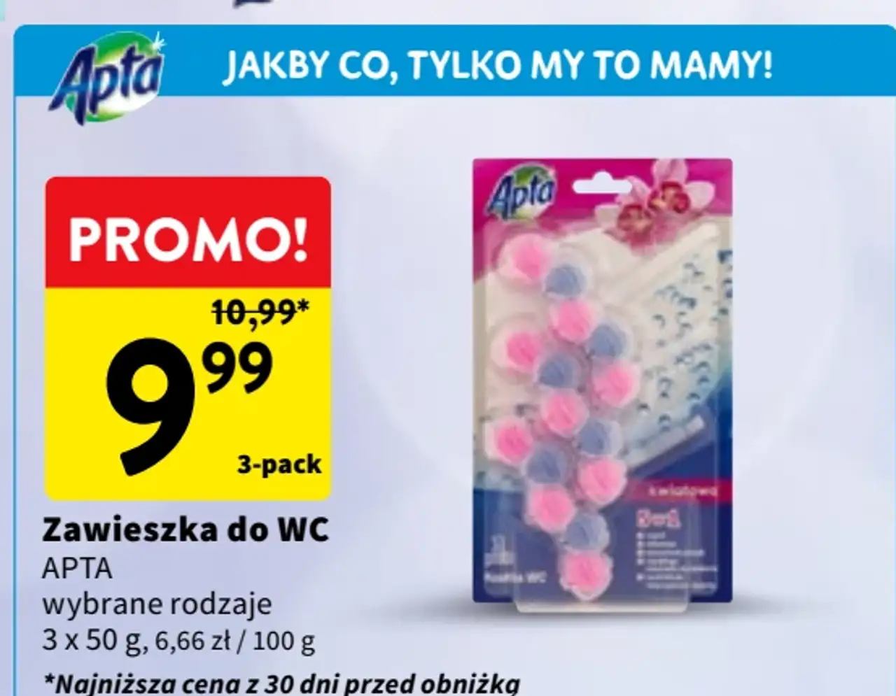 Zawieszka do WC Apta
