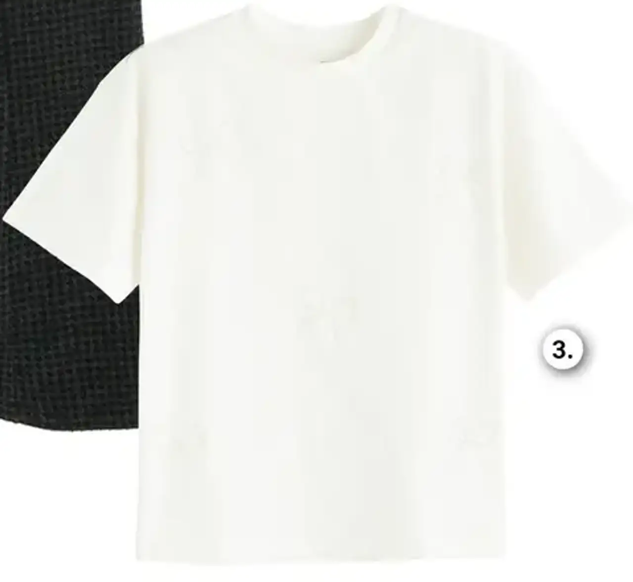 T-shirt dziewczęcy z aplikacją perełkową, rozm. 92-128 cm