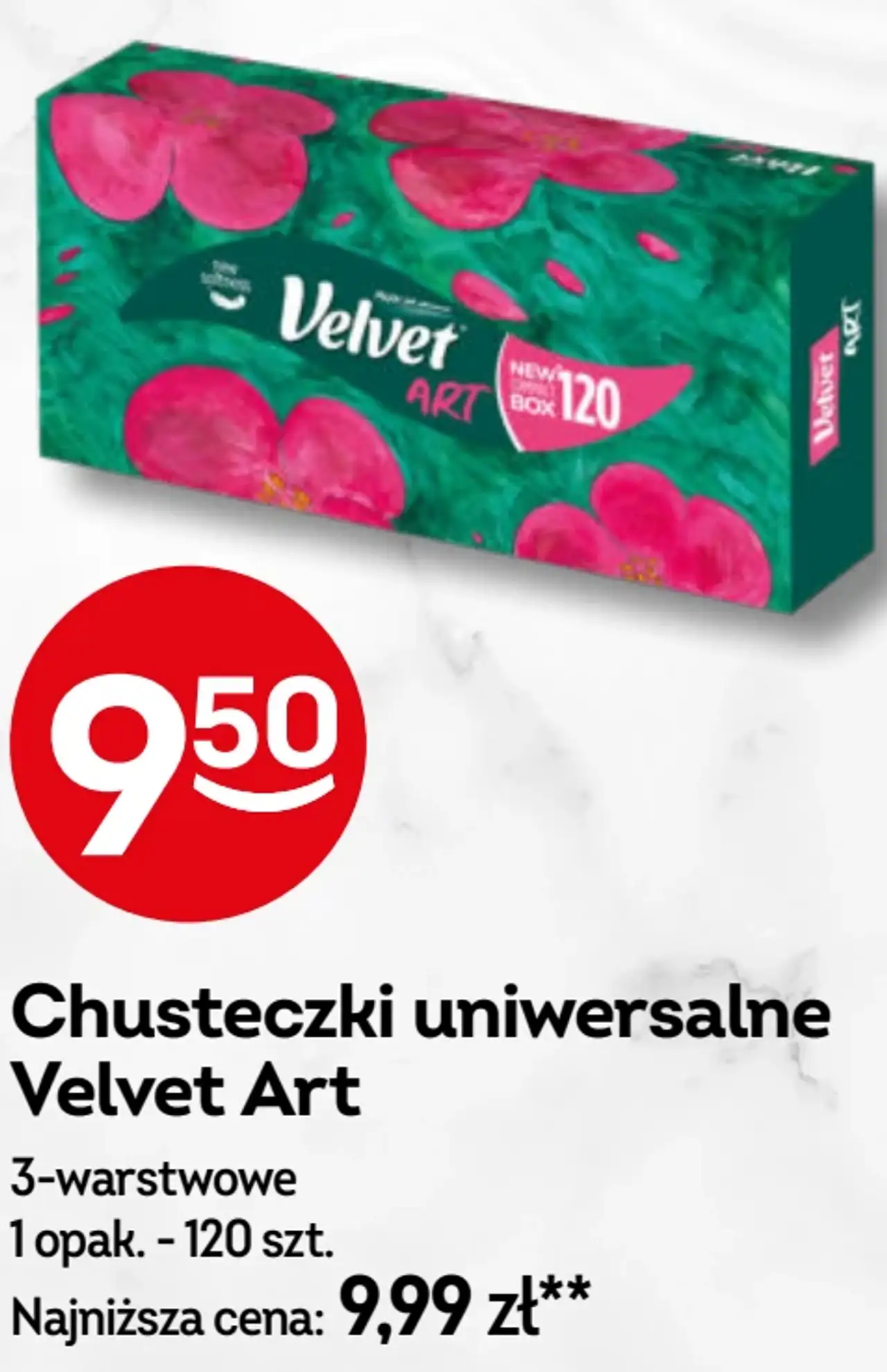 Chusteczki uniwersalne Velvet Art