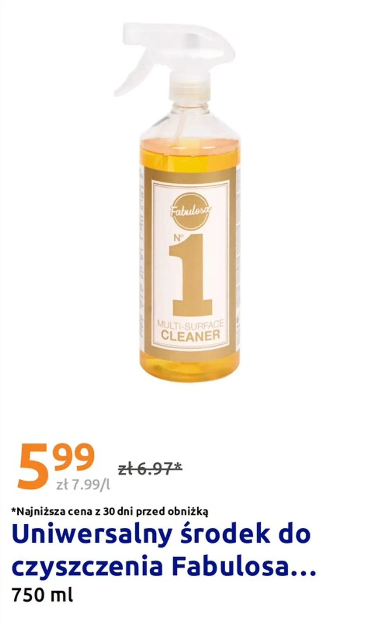Uniwersalny środek do czyszczenia Fabulosa