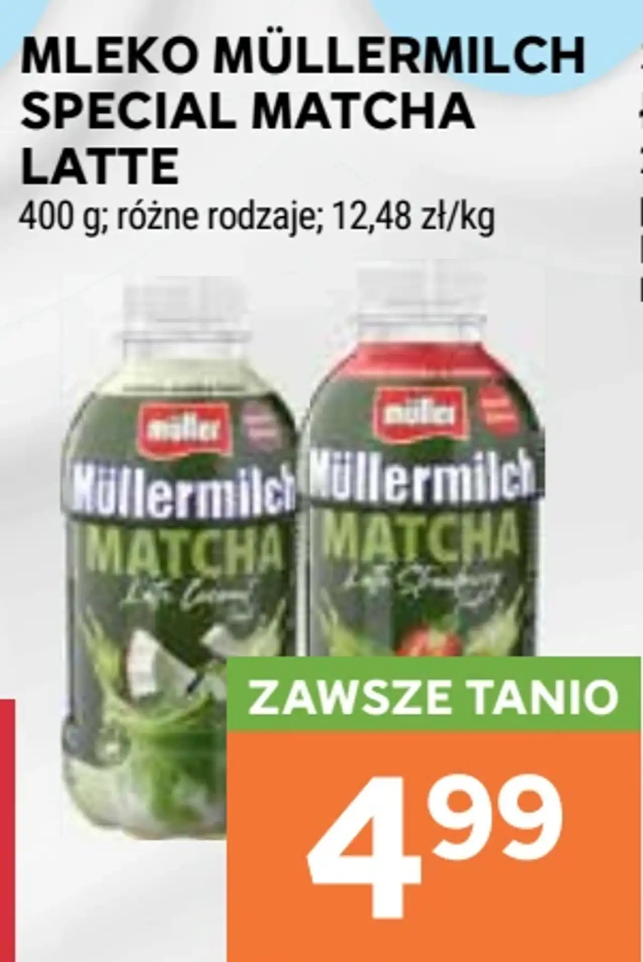 MLEKO MÜLLERMILCH SPECIAL MATCHA LATTE